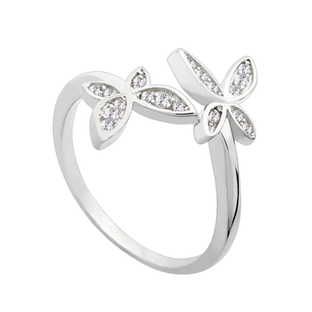 Butterfly statement ring